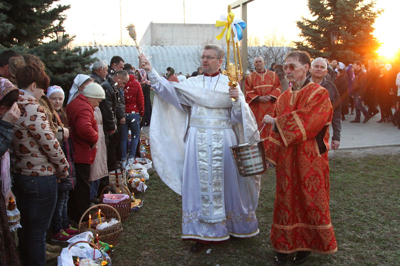 Григорій Самардак взяв участь у Великодніх святкуваннях