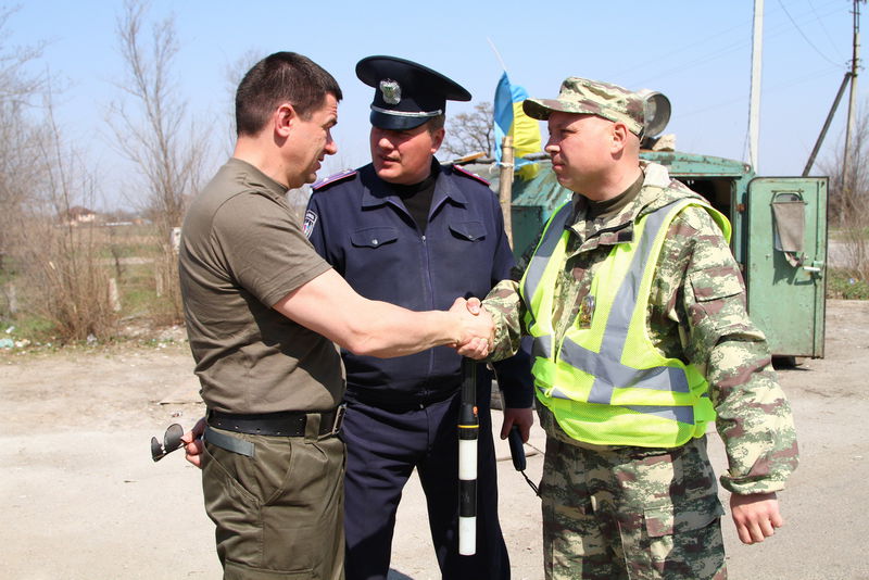 Григорій Самардак: Блокпости навколо Запоріжжя забезпечують повноцінний захист обласного центру