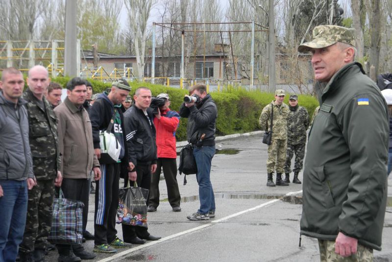 Мобілізованих благословили на ратну службу 