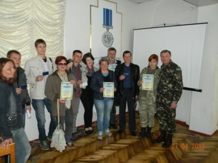 Григорій  Самардак вручив бійцям АТО  посвідчення учасників бойових дій