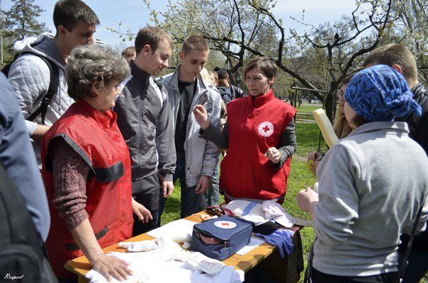 Запорізька молодь вчилася діяти у надзвичайних ситуаціях
