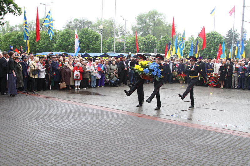 Григорій Самардак привітав запорізьких ветеранів зі святом Перемоги