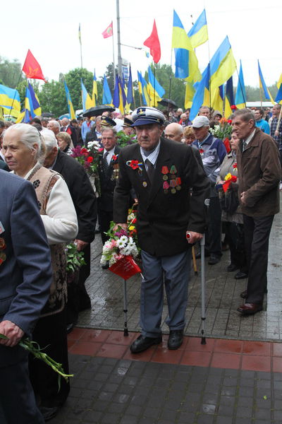 Григорій Самардак привітав запорізьких ветеранів зі святом Перемоги