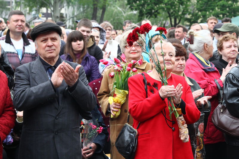 Запоріжці святкують День Перемоги