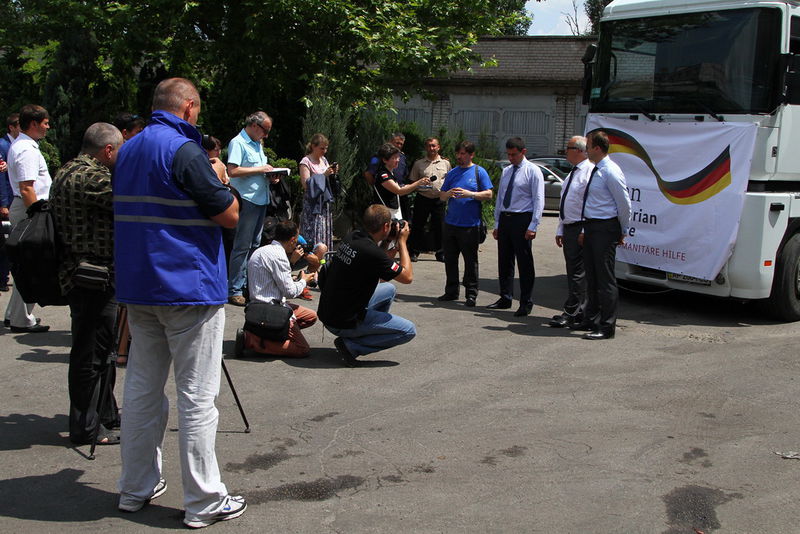 Григорій Самардак: «Гуманітарна допомога свідчить про справжнє дружнє плече наших партнерів»