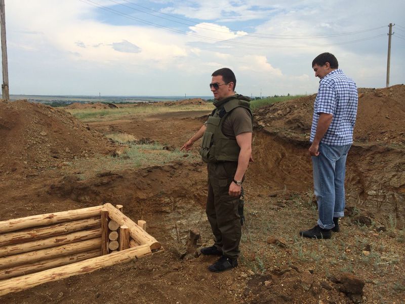 Григорій Самардак: «Зведення фортифікаційних споруд об’єднало всю Запорізьку область»