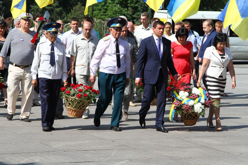 Запоріжці вшанували пам’ять жертв війни в Україні 