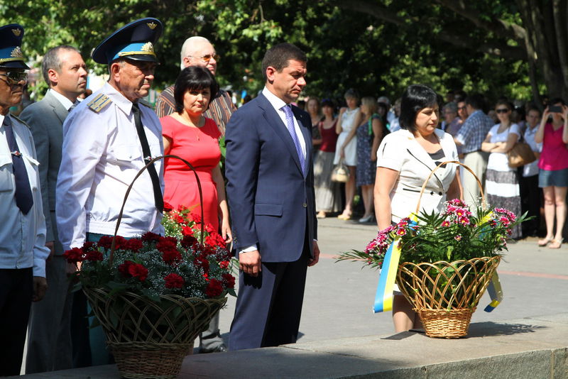 Запоріжці вшанували пам’ять жертв війни в Україні 