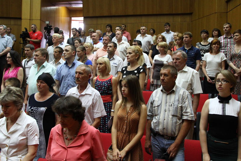 Область урочисто відзначає 19-ту річницю Конституції України