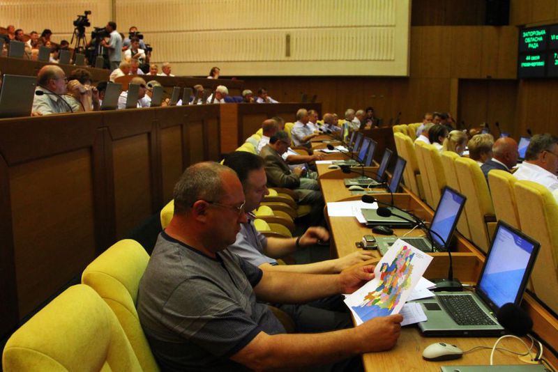 Обласна рада підтримала проект Перспективного плану формування територій громад Запорізької області