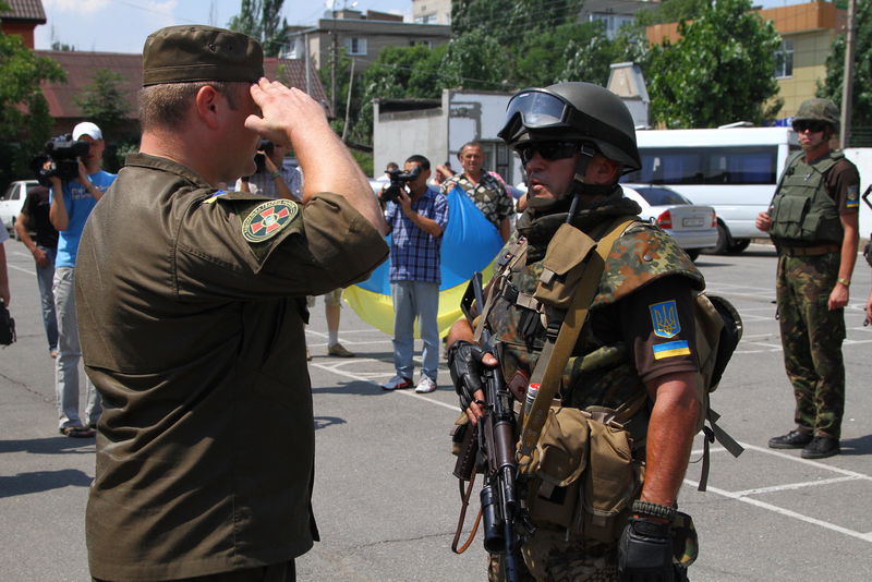 Голова ОДА зустрів бійців, що повернулись із зони АТО