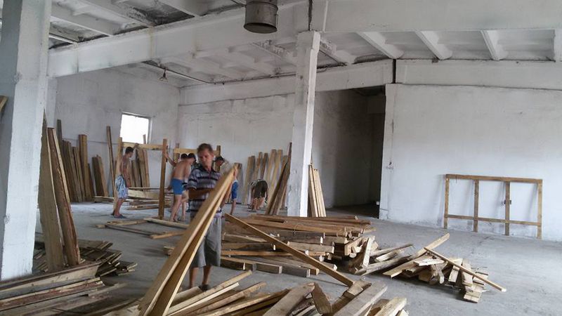 Бійці 23-го окремого мотопіхотного батальйону відбудовують власну військову базу