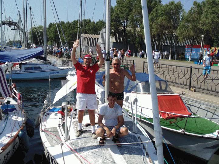 Григорій Самардак нагородив учасників парусної регати