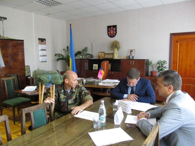 Заступник голови-керівник апарату Запорізької облдержадміністрації Леонід Березинський провів особистий виїзний прийом громадян