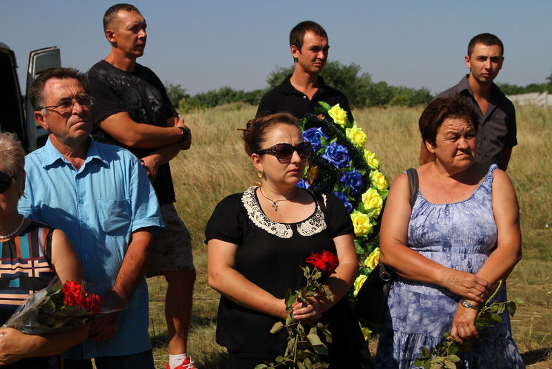 У Запоріжжі поховали невідомих бійців, які загинули в зоні АТО