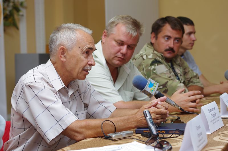 Про прес-конференцію та  відкриття виставки «Воїн крізь віки»