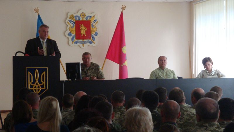 Запорізькі військові відзначають День незалежності України