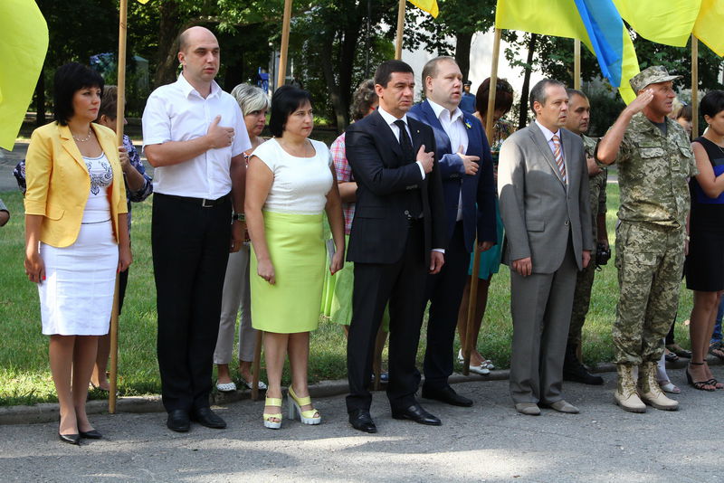 Напередодні Дня Незалежності запоріжці вшанували пам’ять загиблих захисників України