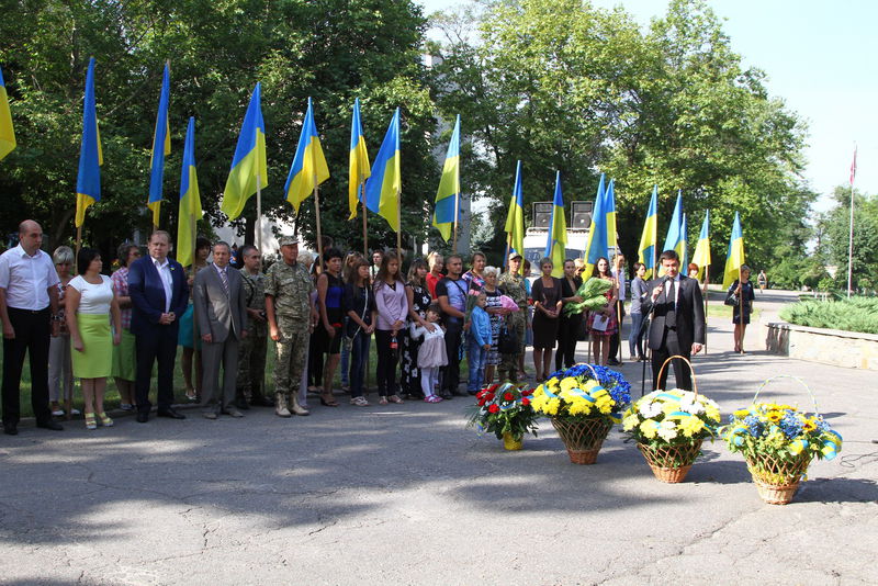 Напередодні Дня Незалежності запоріжці вшанували пам’ять загиблих захисників України