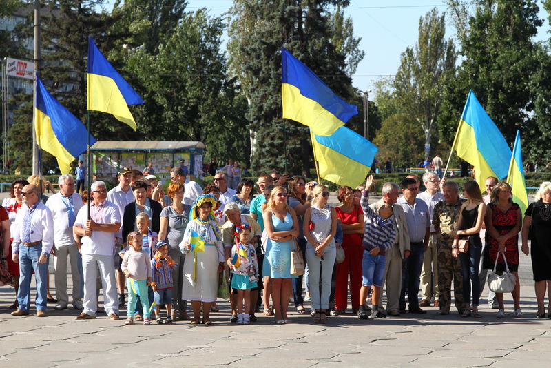 В Запоріжжі відзначили День Державного Прапора України