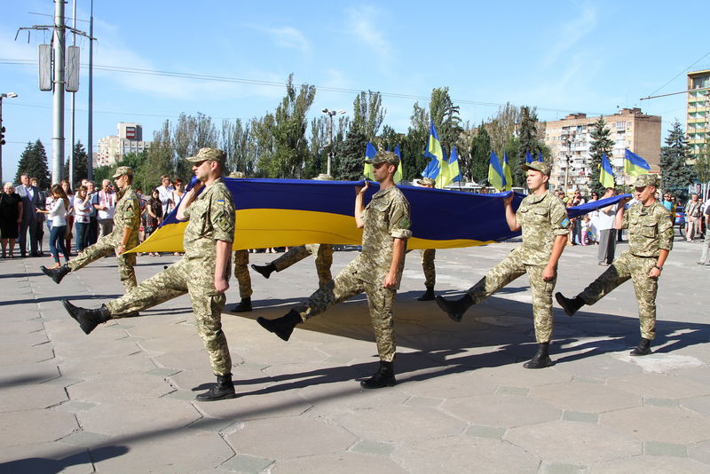 В Запоріжжі відзначили День Державного Прапора України