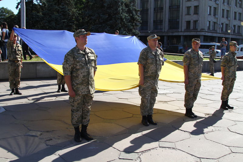 В Запоріжжі відзначили День Державного Прапора України