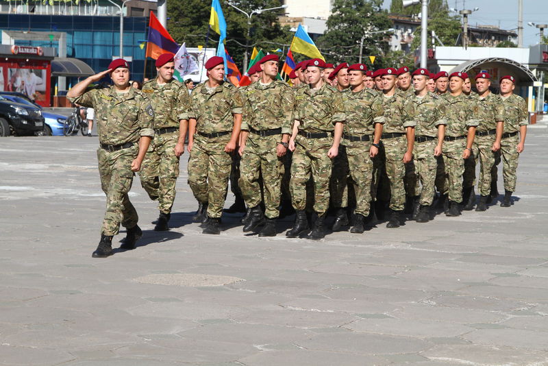 В Запоріжжі відзначили День Державного Прапора України