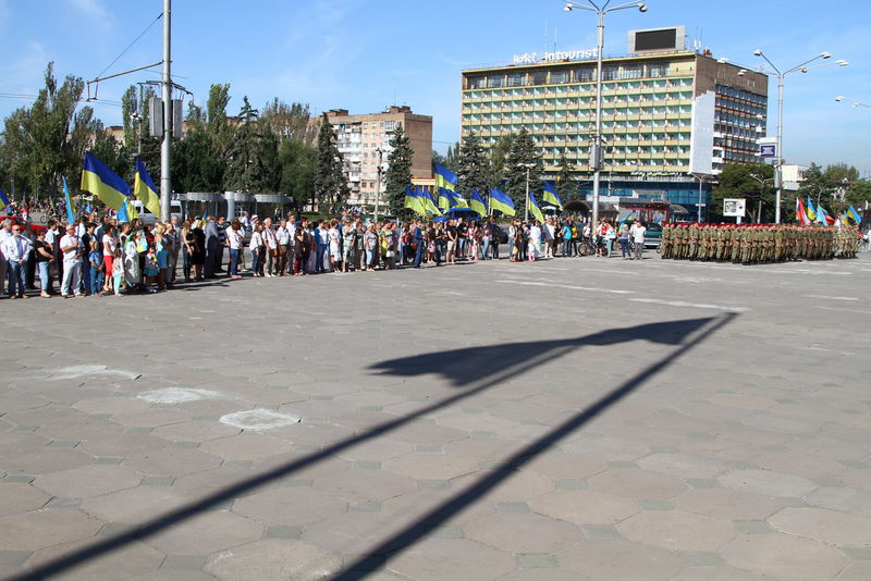 В Запоріжжі відзначили День Державного Прапора України