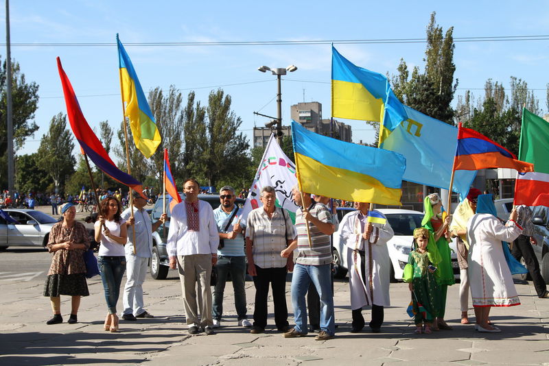 В Запоріжжі відзначили День Державного Прапора України