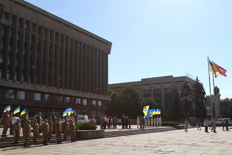 В Запоріжжі відзначили День Державного Прапора України