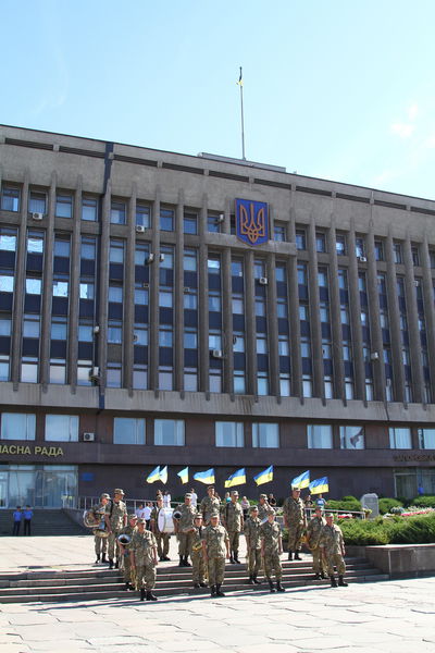 В Запоріжжі відзначили День Державного Прапора України