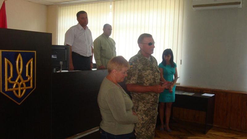 Запорізькі бійці урочисто отримали посвідчення «Учасника бойових дій»