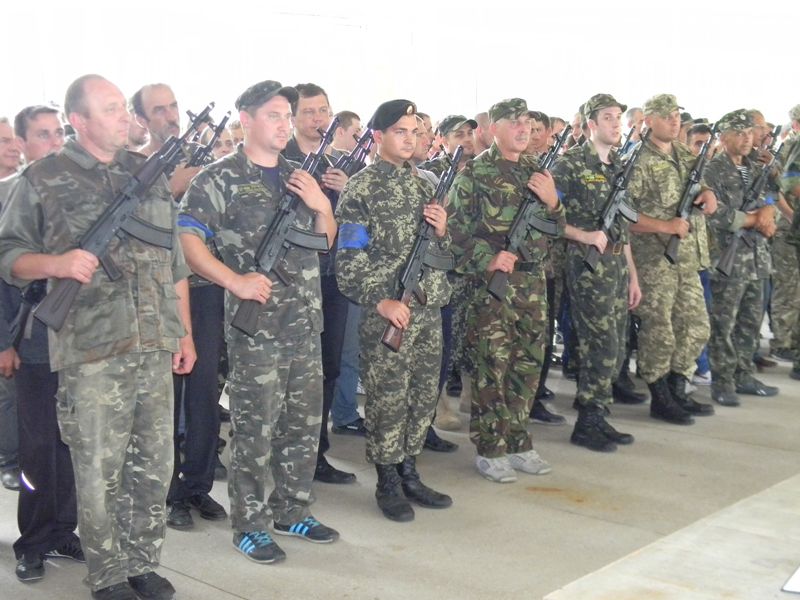 У Запоріжжі розпочалися навчальні збори стрілецького батальйону