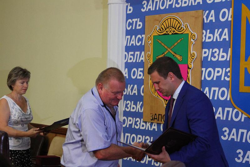 Запорізькі підприємці отримали відзнаки та нагороди з нагоди професійного свята