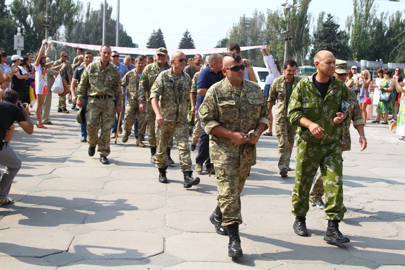 Запоріжці відзначили річницю створення 37-го батальйону