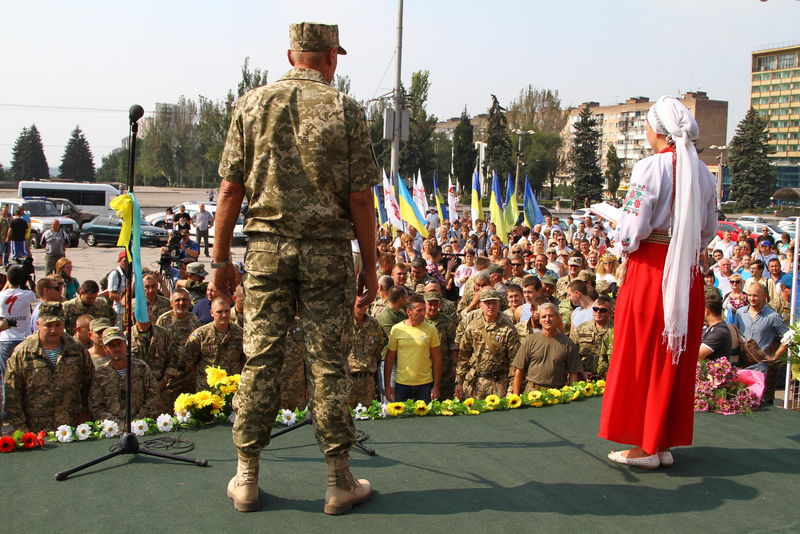 Запоріжці відзначили річницю створення 37-го батальйону