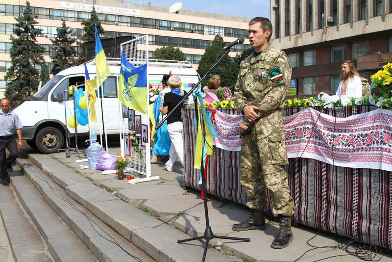 Запоріжці відзначили річницю створення 37-го батальйону