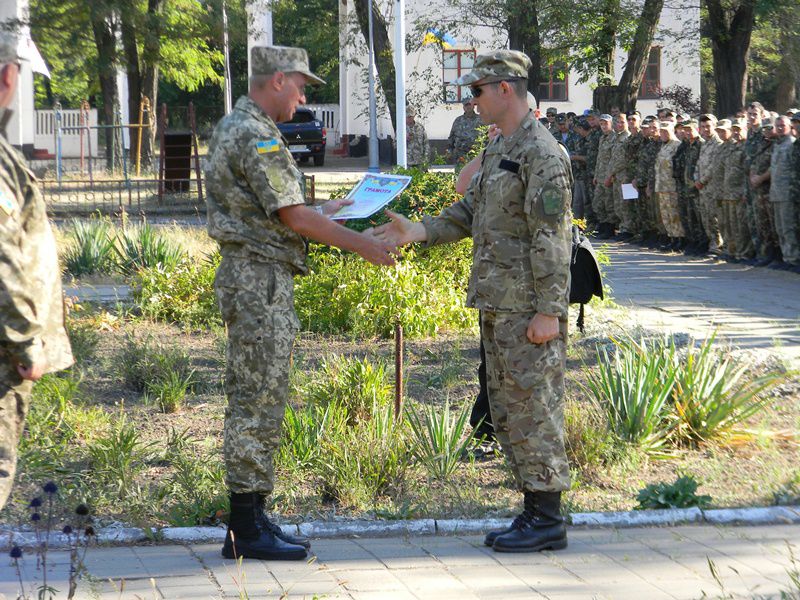 Навчальні збори стрілецького батальйону завершилися нагородженням кращих