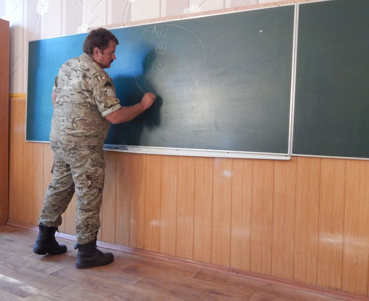 Школярі вшанували захисників України різних поколінь