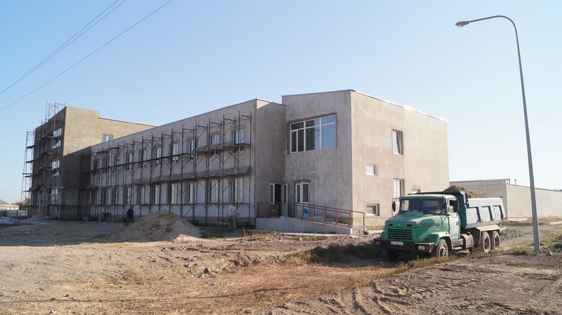 Відновлено будівництво Кушугумської лікарні 