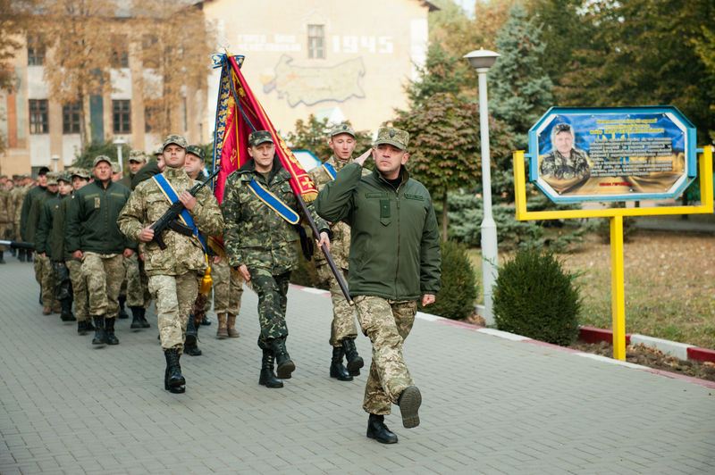 Воїни – артилеристи прийняли вітання з Днем захисника України