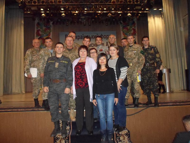 Всеукраїнський форум ветеранів АТО пройшов під гаслом об’єднання волонтерського та ветеранського руху