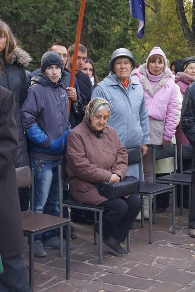 Запоріжці вшанували пам'ять  загиблих під час звільнення міста 