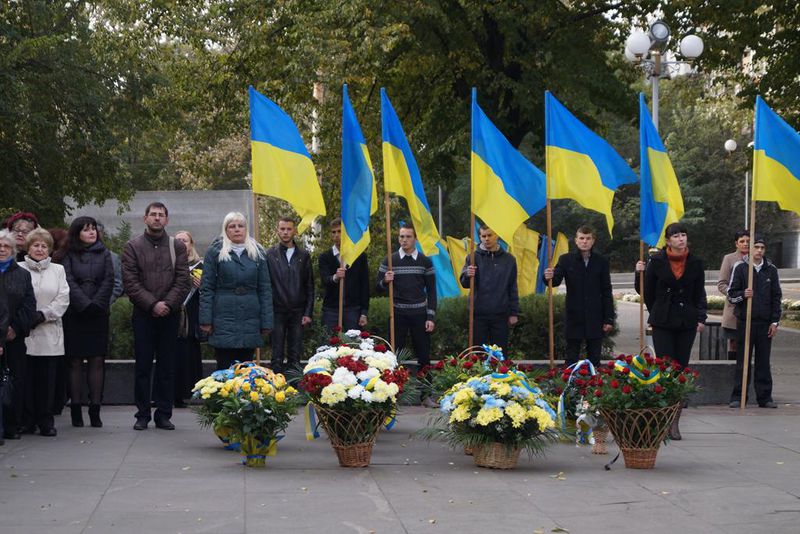 Запоріжці вшанували пам'ять  загиблих під час звільнення міста 