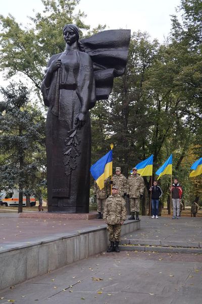 Запоріжці вшанували пам'ять  загиблих під час звільнення міста 