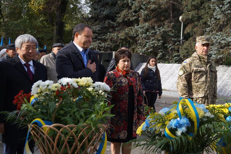 Запоріжці вшанували пам'ять  загиблих під час звільнення міста 