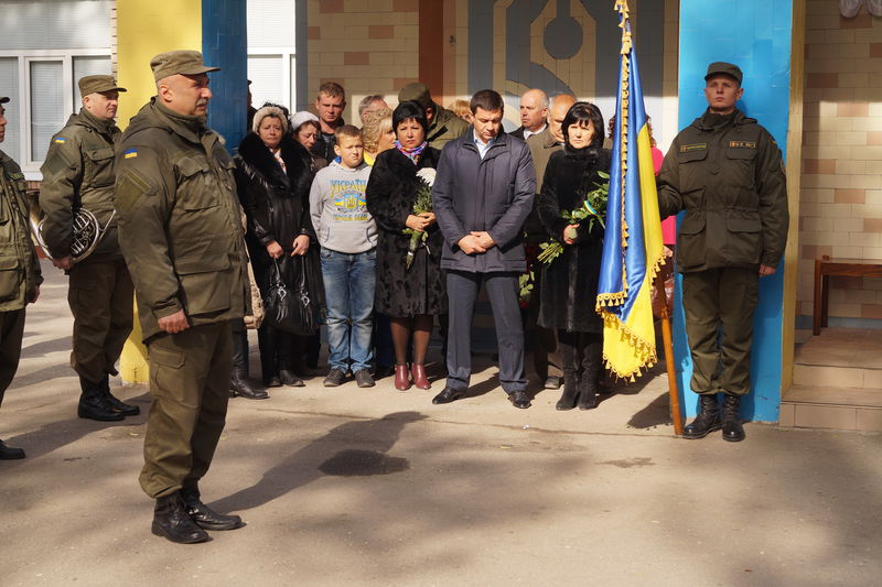 Відкрито меморіальну дошку Герою України Богдану Заваді