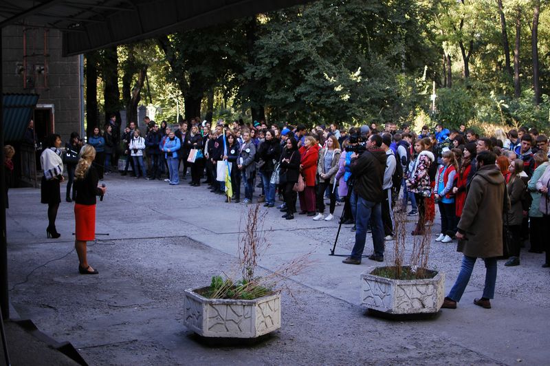 Школярі мандрували пам’ятками  «соціалістичного» Запоріжжя