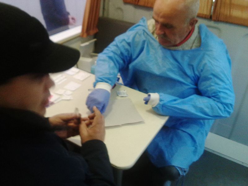 Для вимушених переселенців проведено акцію «Профілактика гепатиту С та ВІЛ»
