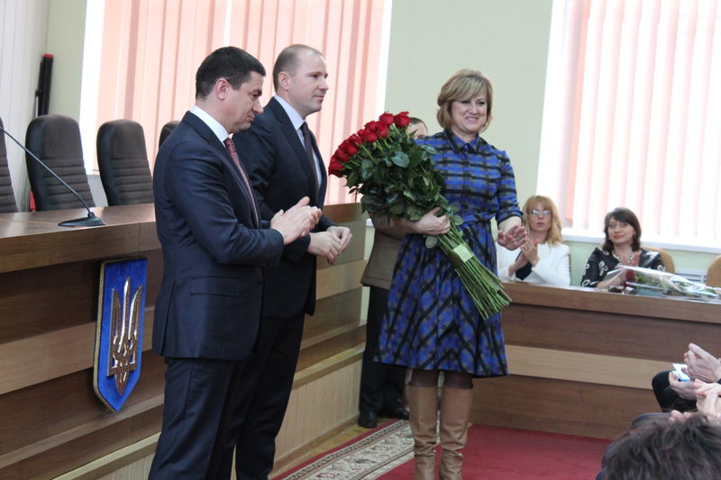 Григорій Самардак вручив посвідчення Мелітопольського міського голови Сергію Міньку